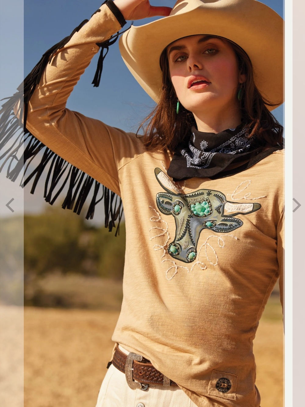 NWOT Double D Ranch Corriente Top - 2X